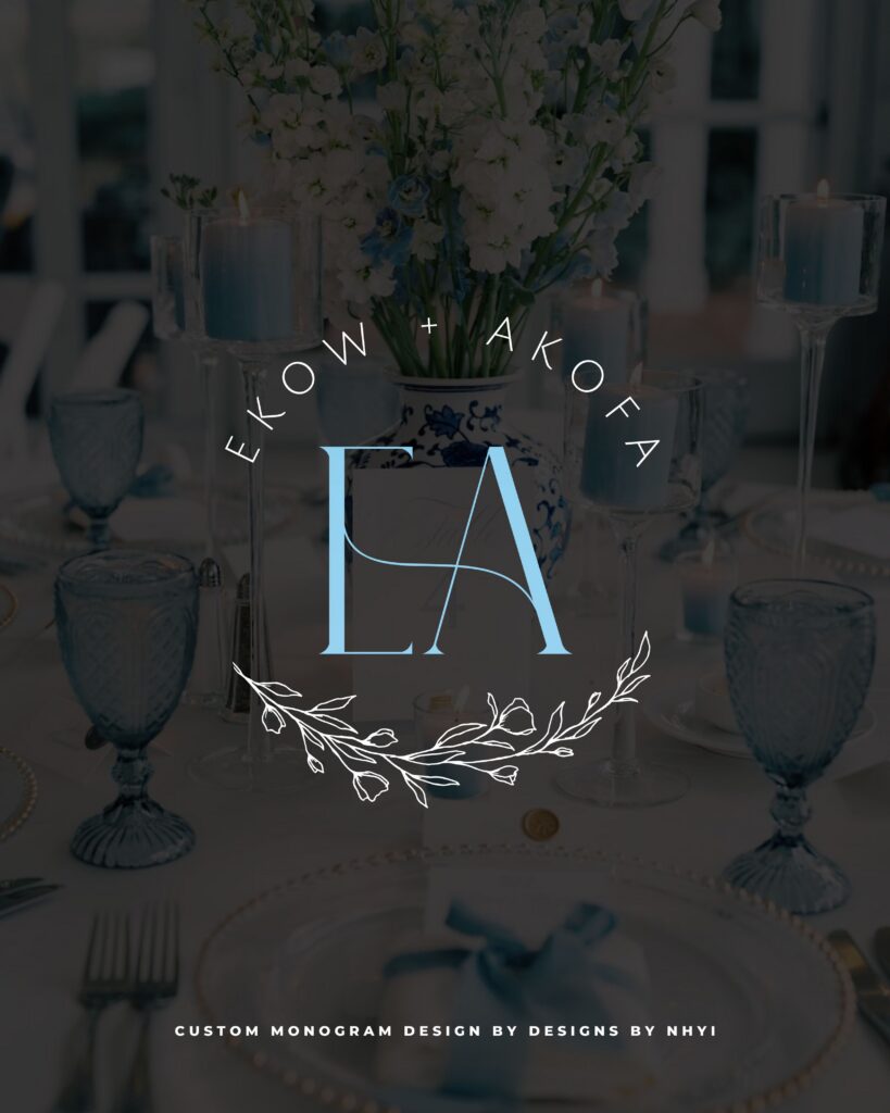Ekow & Akofa - Wedding Monogram Design (Instagram Content) - Ekow + Akofa (2)