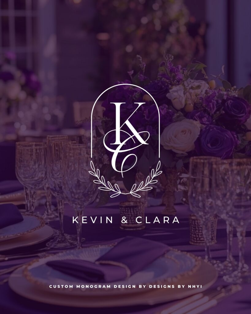 Monogram Design - Kingsley & Christabel - 26